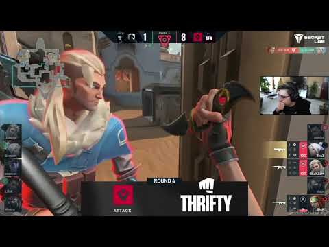 Shroud reacts to Team Liquid vs Sentinels - VALORANT Champions: Berlin – Group Stage - (MAP 2, BIND)