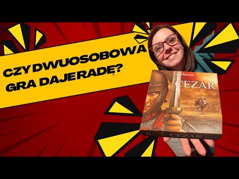 Cezar | rozgrywka solo i dwuosobowa |  zasady | opinia
