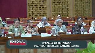 Wacana Kuliah Gratis, Pastikan Regulasi Dan Anggaran - Editorial Parlemen