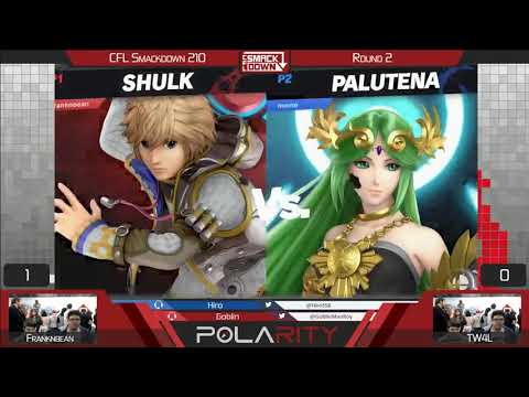CFL Smackdown Ultimate 210 - Franknbean (Shulk) vs TW4L (Palutena) - Winners R2