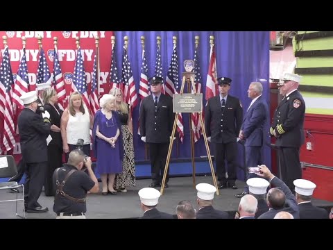 FDNY Plaque Dedication