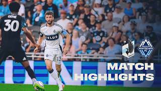 HIGHLIGHTS: Minnesota United vs. Vancouver Whitecaps FC | July 25, 2026