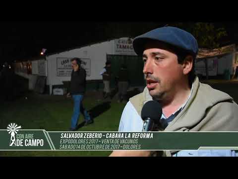 Salvador Zeberio - Expo Dolores 2017 - Sábado 14 de Octubre 2017 - Dolores