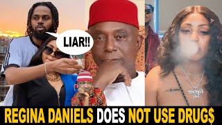 Regina Daniels Does Not Smoke Brother Reply Ned Nwoko While Smoking Weed