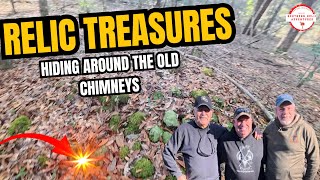 Relic Treasures Were Hiding Around These Collapsed 1800’s Chimneys