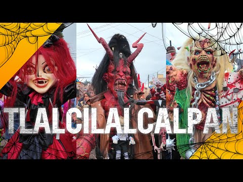 💀​🤡​The carnival of the most impressive costumes in the WORLD in San Francisco Tlalcilalcalpan💀​🤡​