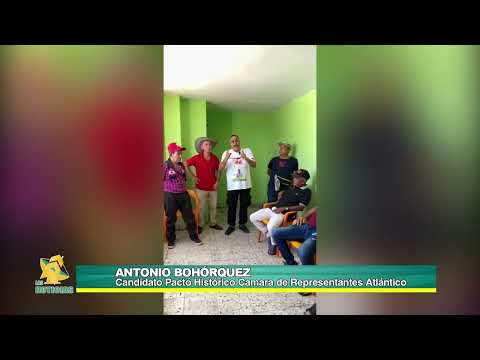 Antonio Bohórquez continúa su recorrido por el Atlántico