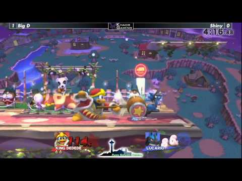 PNWR SSBWiiU LT8 P2 - Big D (De3) vs Shiny (LUC)