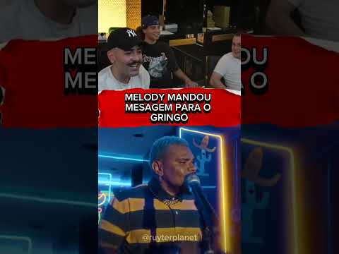 Melody segue o gringo e já mandou mensagens para ele! #ruyter #gringos #melody