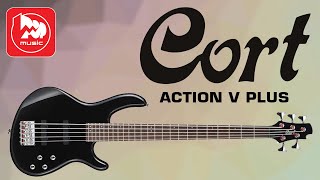 Video thumbnail for Бас-гитара 5 струн Cort Action V Plus by PopMusicRu