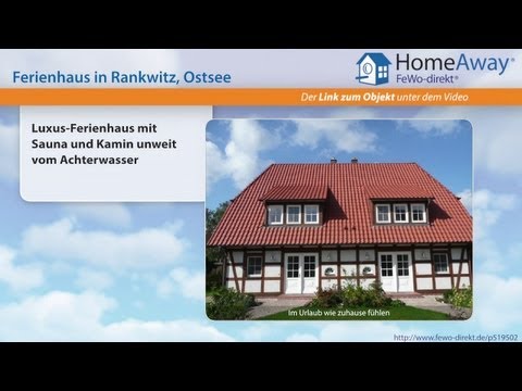 Usedom: Luxus-Ferienhaus mit Sauna und Kamin unweit vom Achterwasser - FeWo-direkt.de Video
