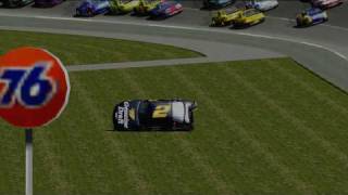 1993 Rusty Wallace Talledega Flip Reenactment