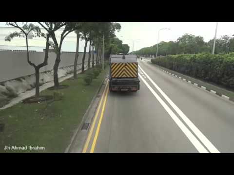 [SBST] Bus Service 182 Timelapse (Boon Lay - Tuas Checkpoint)