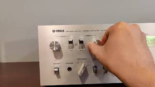 Video thumbnail for Yamaha CA-610 II Demo by Solo Bueno Vintage Audio