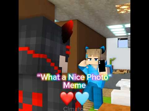 “What A Nice Photo“ Meme - Mine-imator Minecraft Animation [Boy Love] #shorts #minecraftanimations