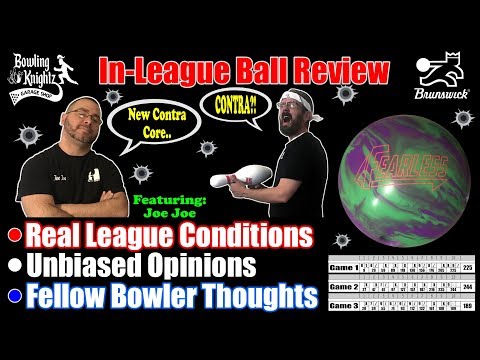 In-League Ball Review - BRUNSWICK FEARLESS - Featuring the Contra Core.. CONTRA?!