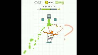 happy glass level 124 || watch till the end || #game #short #happyglass