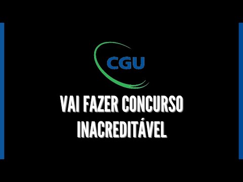 CONCURSO CGU 2021 AUTORIZADO | NOMEAÇÕES EM 2022