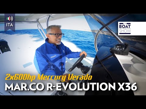 [ITA] MAR.CO R-EVOLUTION X36 Motorizzato 2XVerado 600HP - Prova Maxi Gommone - The Boat Show