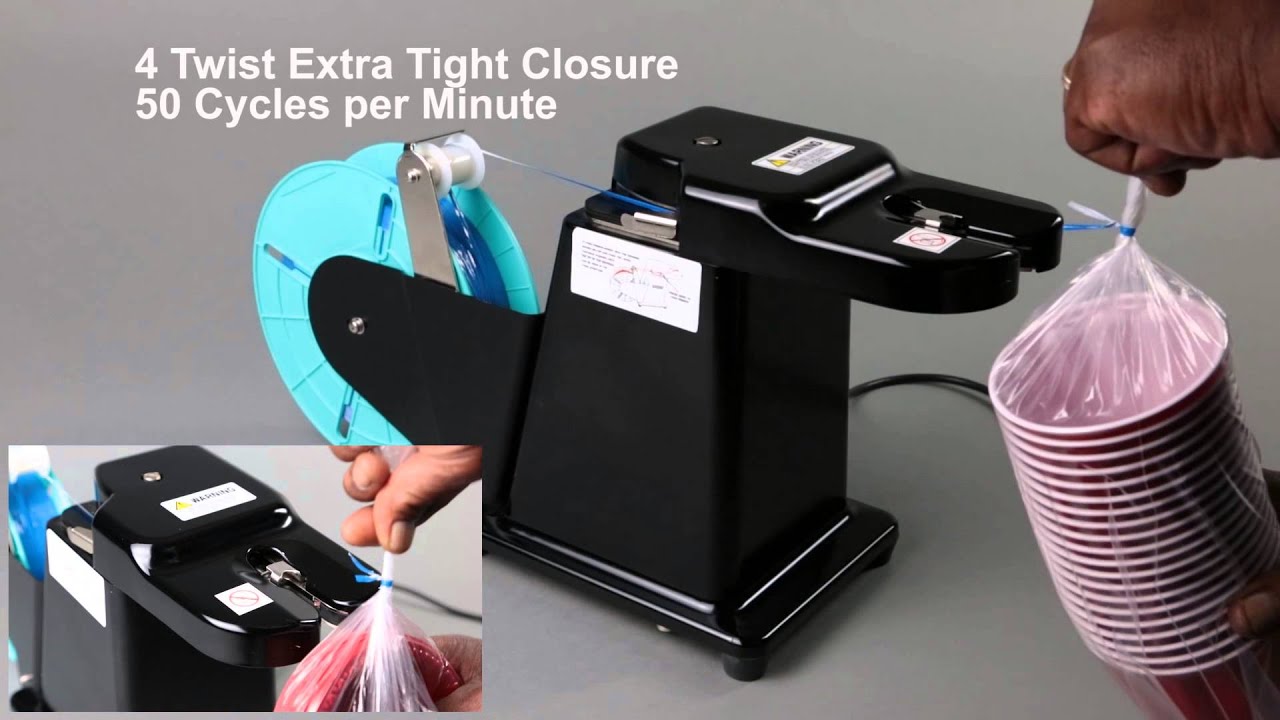 Tach-It Model #3568 Semi-Automatic Twist Tie Machine