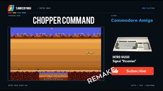 Commodore Amiga -=Chopper Command=- remake