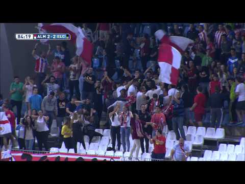 Goal of Hemed (2-2) UD Almería - Elche CF - HD