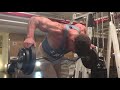 Bent over row (isolating rear delts)