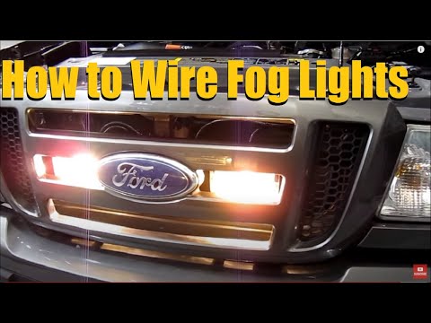 How to wire Fog Lights/ Driving Lights (2006 Ford Ranger) | AnthonyJ350