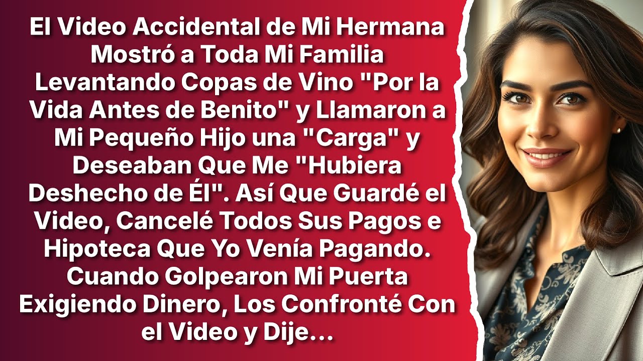El Video Accidental de Mi Hermana Mostró Que Mi Familia Llamaba "Carga" a Mi Pequeño Hijo y Deseaban