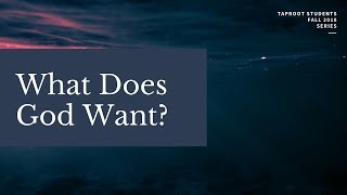 What is God Like? Taproot Students at UTSA