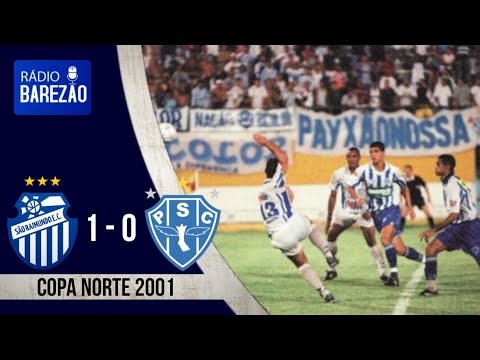 Melhores Momentos - SÃO RAIMUNDO 1 X 0 PAYSANDU - Tufão Tri-Campeão da COPA NORTE 2001