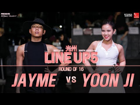 JAYME vs YOON JIㅣWAACKING Round of 16 ㅣ2019 LINE UP SEASON 5
