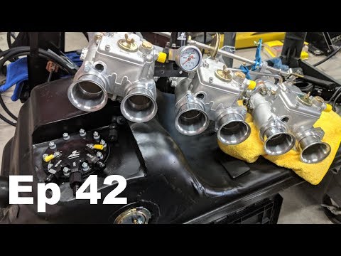 Aeromotive In Tank Fuel Pump Jenvey ITBs & FPR mockup - Datsun 240z Build - Ep 42 - Panchos Garage