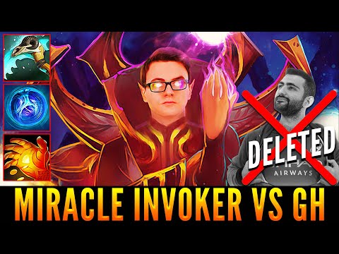 Everyone Know What is Happening When MIRACLE- Play INVOKER! Its One Man Show And Many Tips For Him
