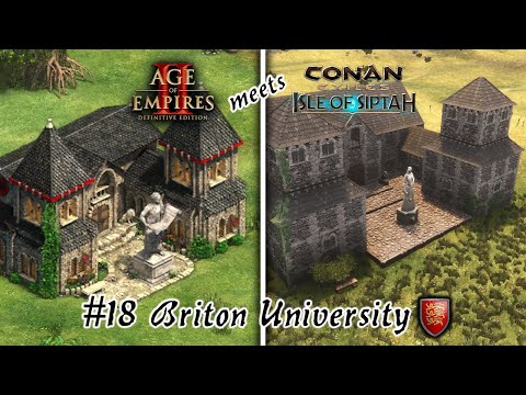 CONAN EXILES MEETS AGE OF EMPIRES #18 BRITON UNIVERSITY