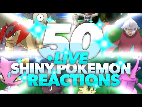 50 EPIC SHINY POKEMON REACTIONS! Pokemon Omega Ruby & Alpha Sapphire / XY / HGSS Shiny Montage