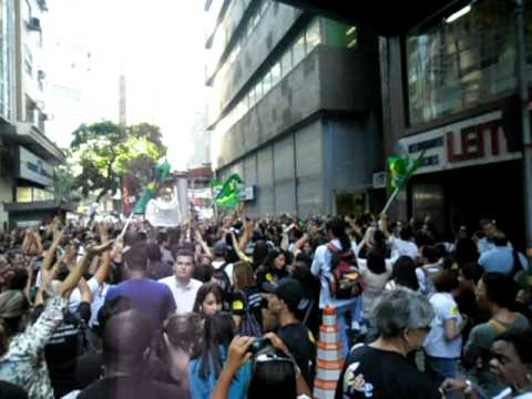 A educação parou! Professores em greve 12/07/2011 RJ