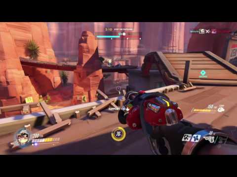 Overwatch MP gameplay: June 25, 2016 pt12 - A Regretful Choice