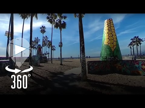 TREXPLOR presents Venice Beach, Los Angeles, California in VR (Short Part 2)