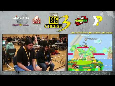 Big Cheese 3 SSBM: Katherine vs XP2000 (Peach vs Fox) - Top 32 WR1
