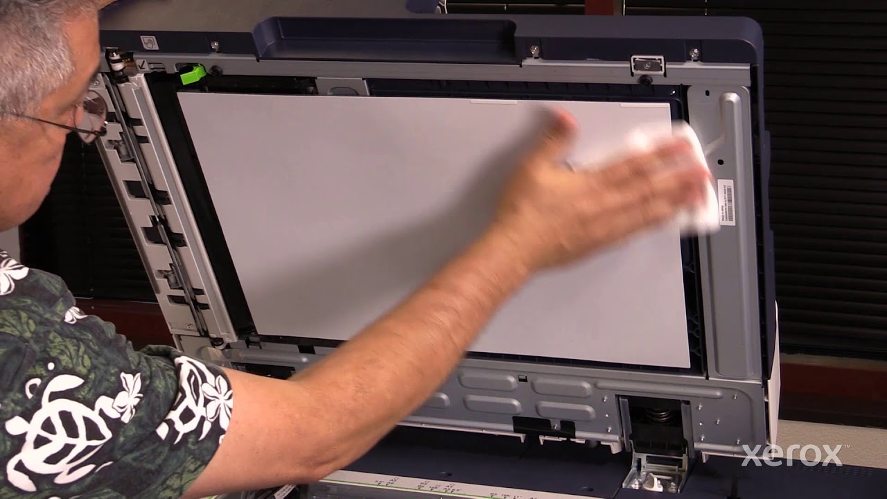Xerox® PrimeLink® C9065 C9070 Series Printer Cleaning the Platen Cushion