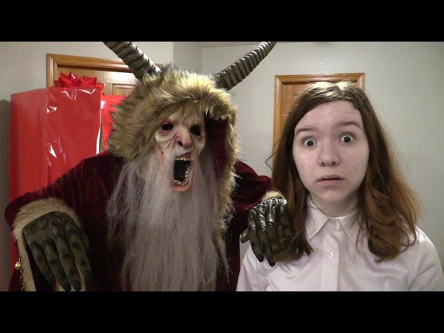 Videouttalande av krampus Engelska