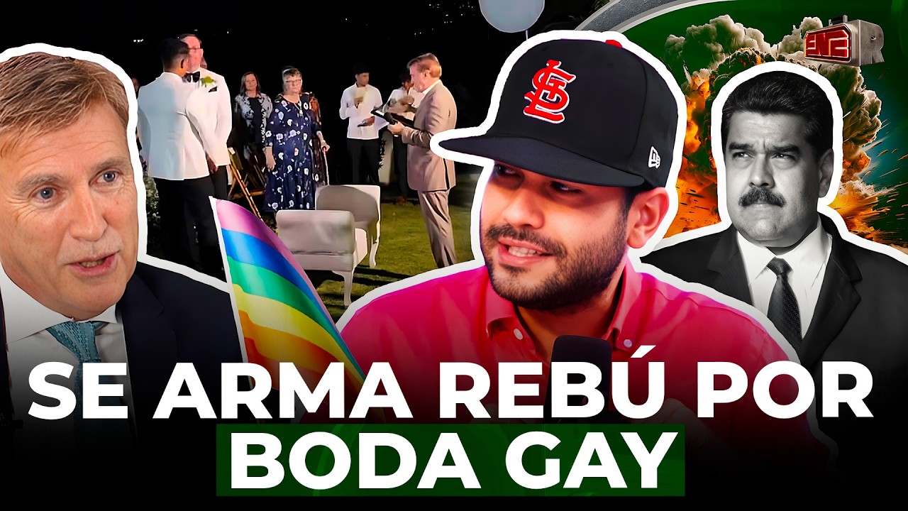 REVELAN FECHA DE CAÍDA DE MADURO Y SE ARMA REBÚ POR BODA GAY DE EX EMBAJADOR