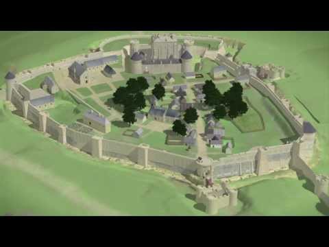 comment construire un chateau fort au moyen age