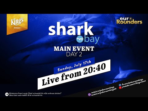 Tag 2 des €260+€30 Sharkbay Main Events, live aus dem King's Resort - Kommentar Stefan Hachmeister!