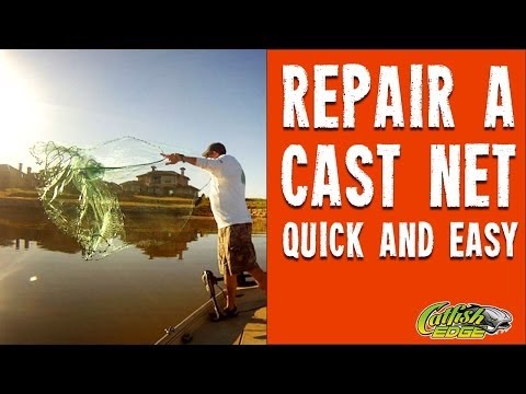 How to Repair a Cast Net - Instructables