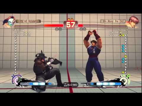 SAJ [Claw] vs. nuova27 [Guy] - PSN SSF4 Arcade Edition