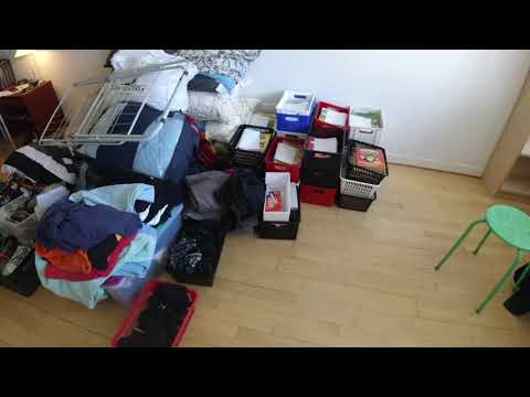 MongoTV_6236 - Kigger På Flyttekasser i Forstue Stået 7 År - Del 102 - TØMMER SOVEVÆRELSE