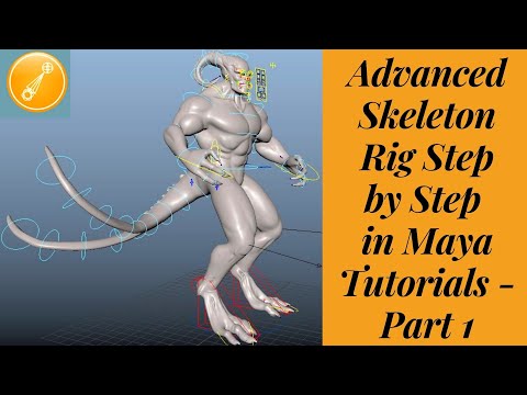Maya Character Rigging / Advanced Skeleton Setup / Part -1