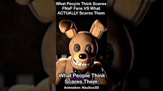What People Think Scares FNaF Fans VS what They’re ACTUALLY Scared Of: | FNaF 2 Movie MEME